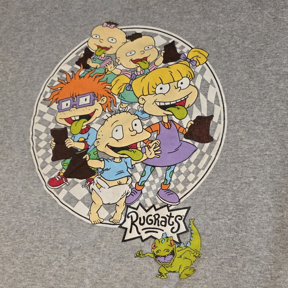 Gray Rugrats Graphic T-Shirt - Picture 3 of 4